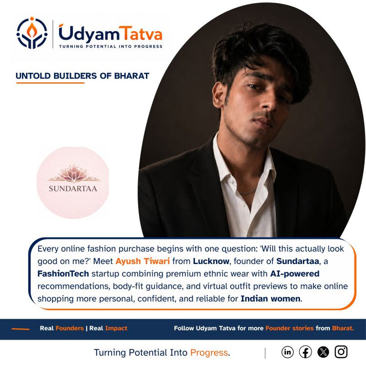 Sundartaa Featured by UdyamTatva | Founder Story