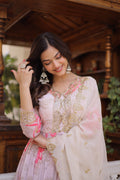 Sundartaa Rosé Bloom Gown Set